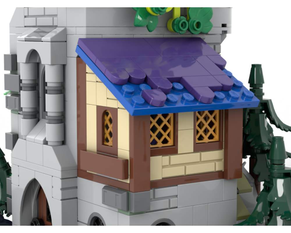 LEGO MOC-237033 Fortified tower by Cegeha Elbe | Rebrickable - Build ...
