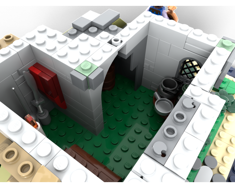 LEGO MOC-237033 Fortified tower by Cegeha Elbe | Rebrickable - Build ...