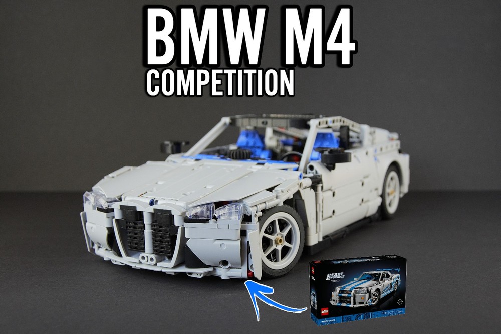 LEGO MOC BMW M4 Competition 42210 B Model by Alex Ilea