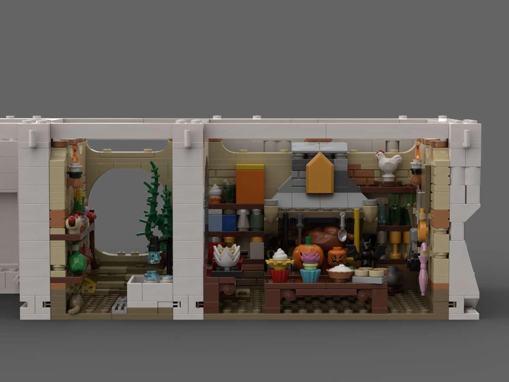 LEGO MOC Kitchen for House Elves by RiCanto5 | Rebrickable - Build with ...