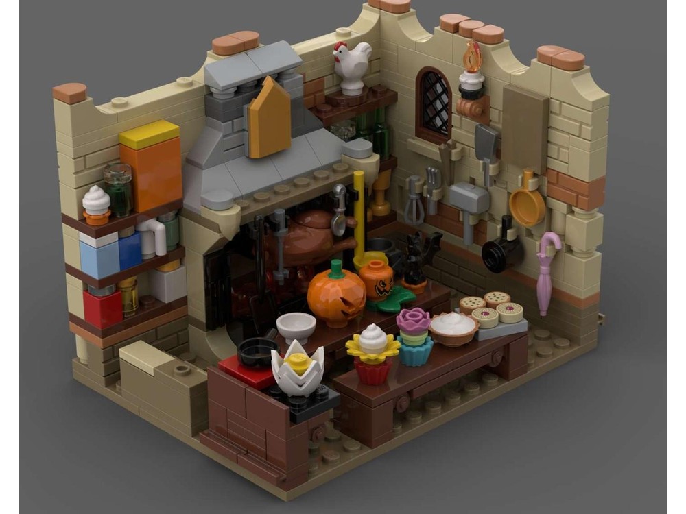 LEGO MOC Kitchen for House Elves by RiCanto5 | Rebrickable - Build with ...