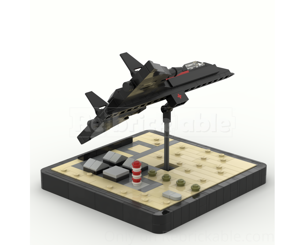 LEGO MOC Diorama Lockheed SR-71 Microscale by AlessandroMaffioli ...