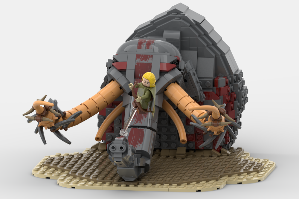 LEGO MOC LOTR - Oliphaunt Takedown - Still Only Counts as One by ...