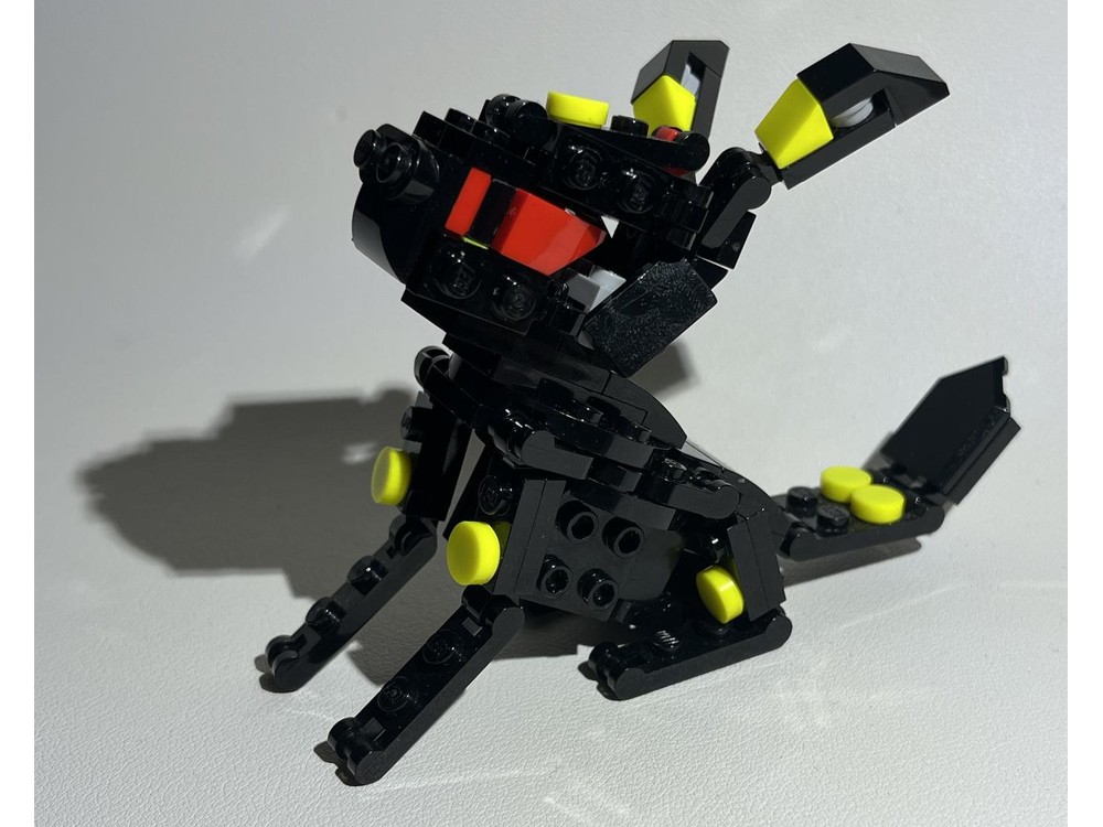 LEGO MOC Umbreon (31159) by hitori_builds | Rebrickable - Build with LEGO
