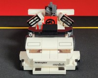 Tooned Lamborghini Countach & Wheel Balancing Machine