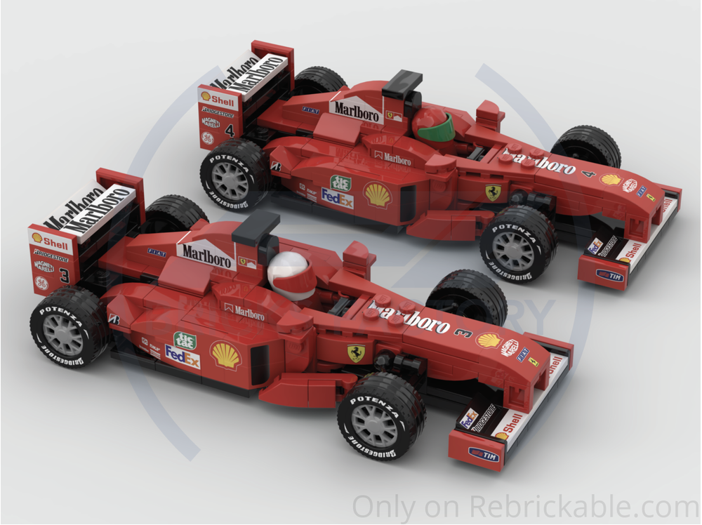 LEGO MOC-237360 F1 Ferari F399 by Pit Lane Bricks Factory