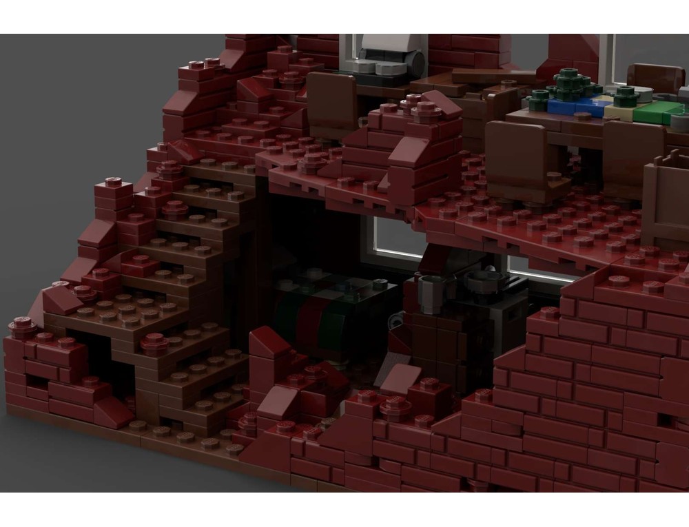 LEGO MOC-237361 Red WW2 Building Ruins by CloneFlame102 | Rebrickable ...