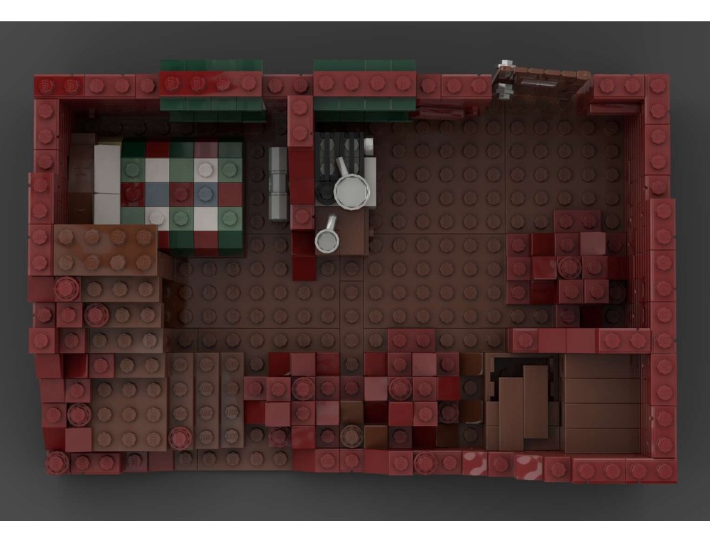 LEGO MOC-237361 Red WW2 Building Ruins by CloneFlame102 | Rebrickable ...