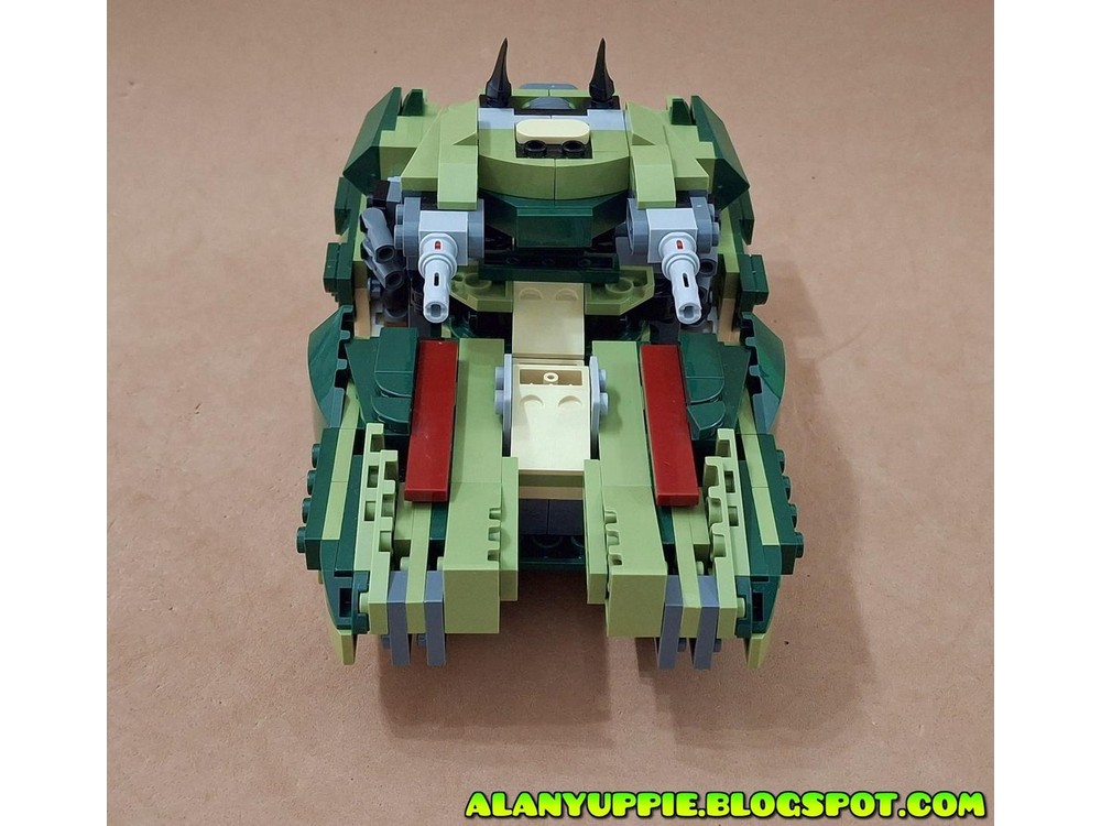 LEGO MOC-237367 Transformer Futuristic Tank using LEGO Creator 31151 T ...