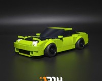 LEGO MOC-237371 77237 Nissan 180SX by ilyabuilder724 | Rebrickable