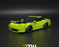 MOC 1 LEGO MOC-109907 Autozam AZ1 by vv334 | Rebrickable - Build with LEGO