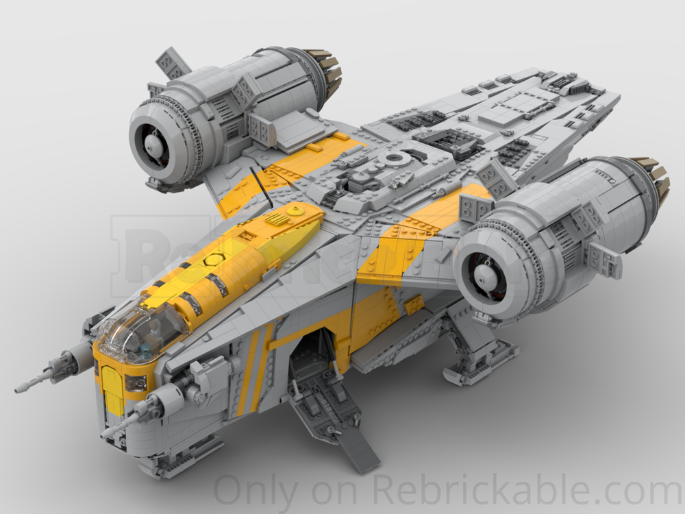 LEGO MOC-237473 Mando and Grogu - UCS Razor-Crest by aachthor ...