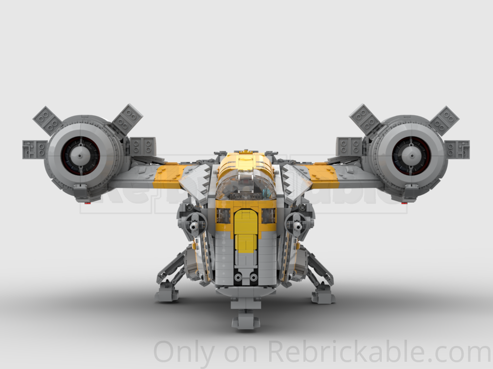 LEGO MOC-237473 Mando and Grogu - UCS Razor-Crest by aachthor ...