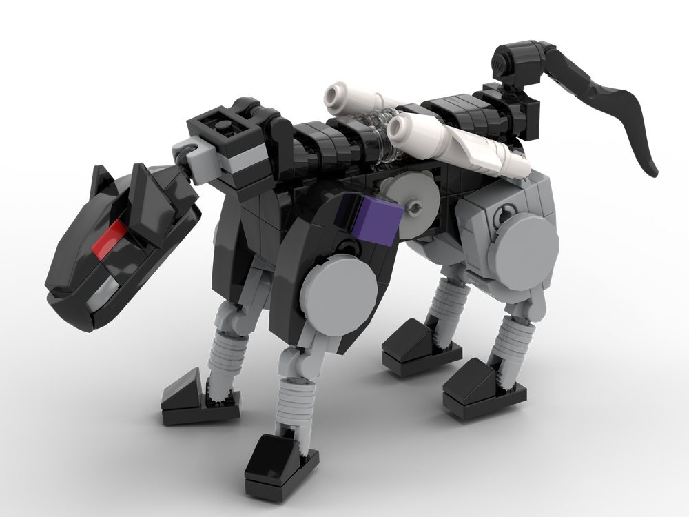 LEGO MOC-237486 Ravage G1 Decepticon Transformers by silentscream ...