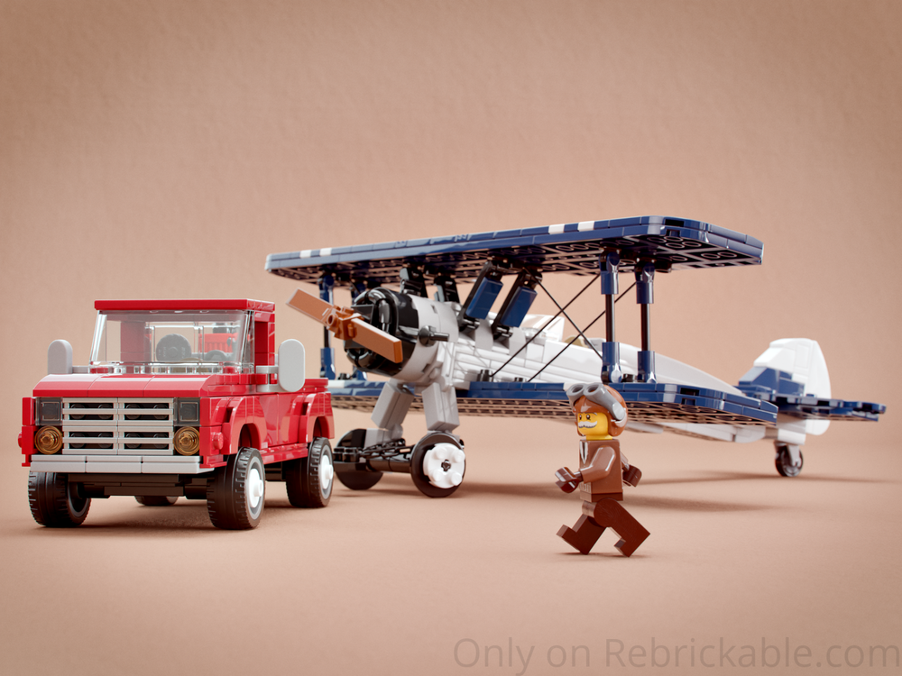 LEGO MOC-237538 Grandpa's Biplane (BDP 10) by themaxfd | Rebrickable ...