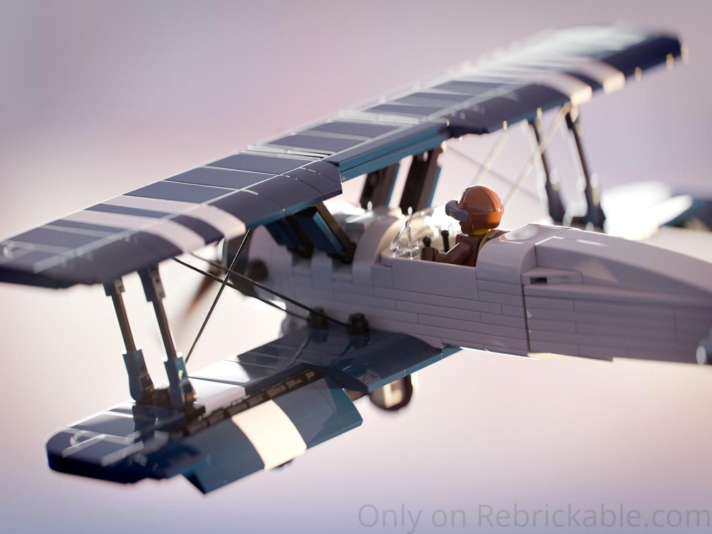 LEGO MOC-237538 Grandpa's Biplane (BDP 10) by themaxfd | Rebrickable ...