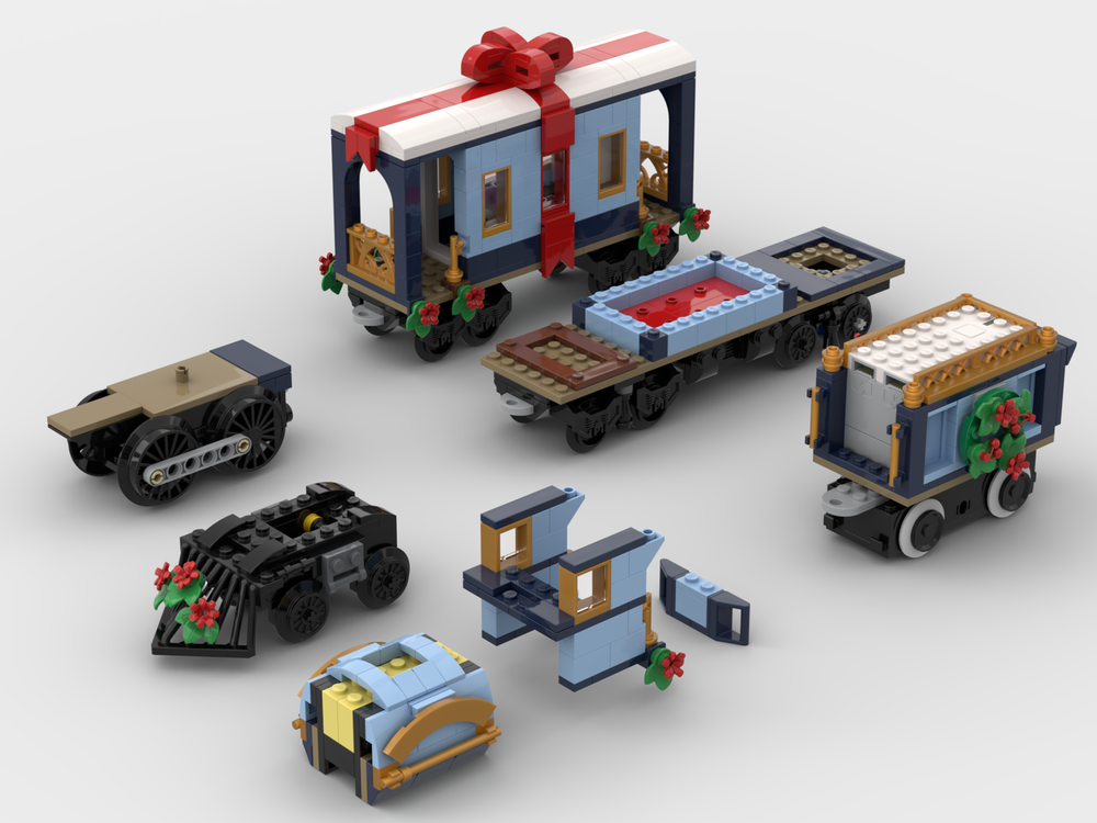 LEGO MOC-237565 Holiday Express Train (10361) Modifications by ...