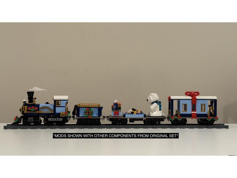 LEGO MOC-237565 Holiday Express Train (10361) Modifications by ...
