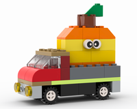 10713 Pickup with pumpkin