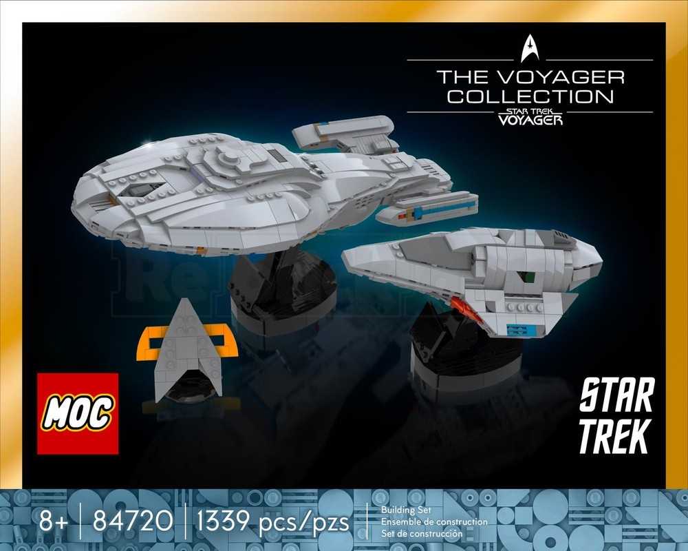 LEGO MOC-237627 The Star Trek Voyager Collection Bundle by