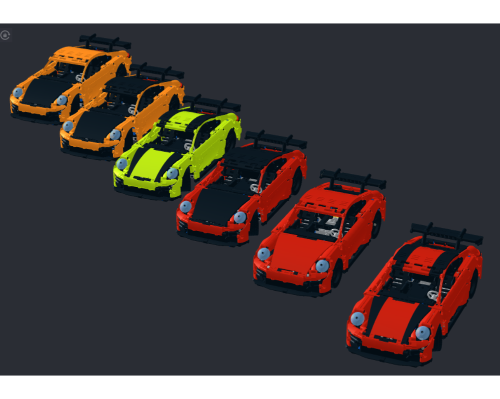 LEGO MOC-237660 Porsche 911 GT3 lego technic RC by Hell.bricks ...