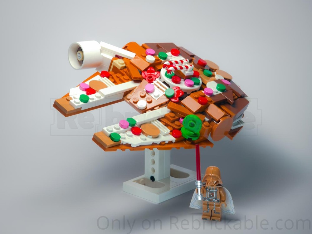 LEGO MOC-237672 Gingerbread MillenniumFalcon (40806 Alternate Build) by ...