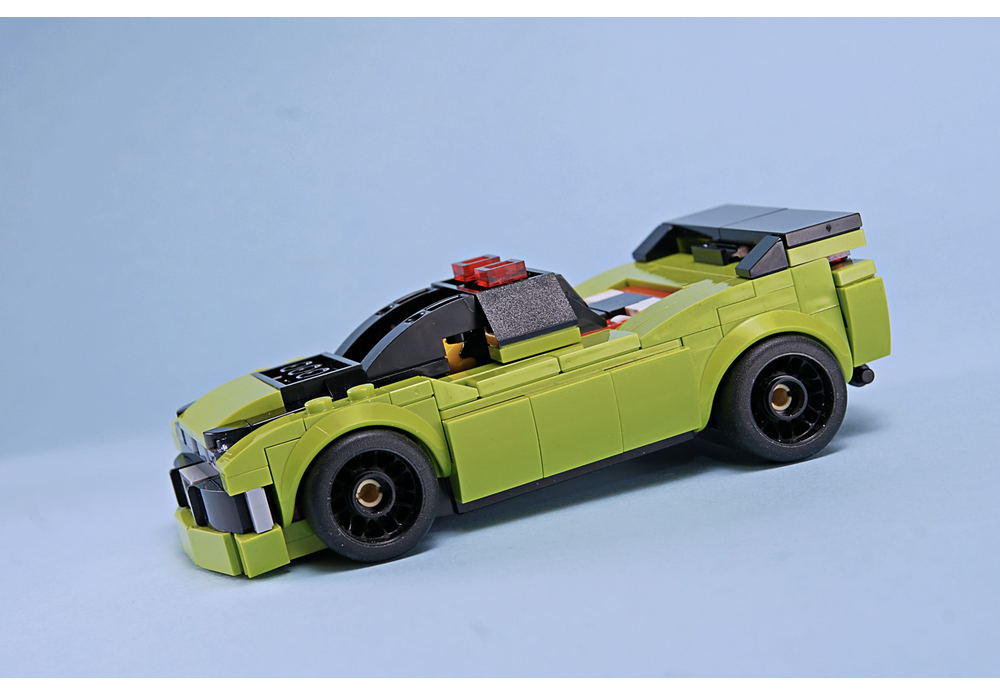 LEGO MOC 77237 Musclecar Safety Car by Keep On Bricking | Rebrickable ...