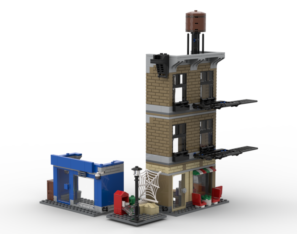 LEGO MOC-237740 Marvel Mini Modulars - ATM Heist and Sactum Showdown ...