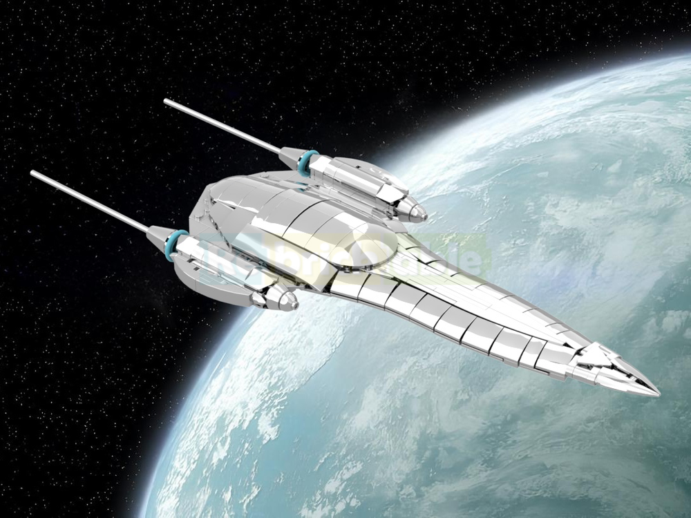LEGO MOC-237799 J-Type 327 Nubian Royal Starship by AOBrick34