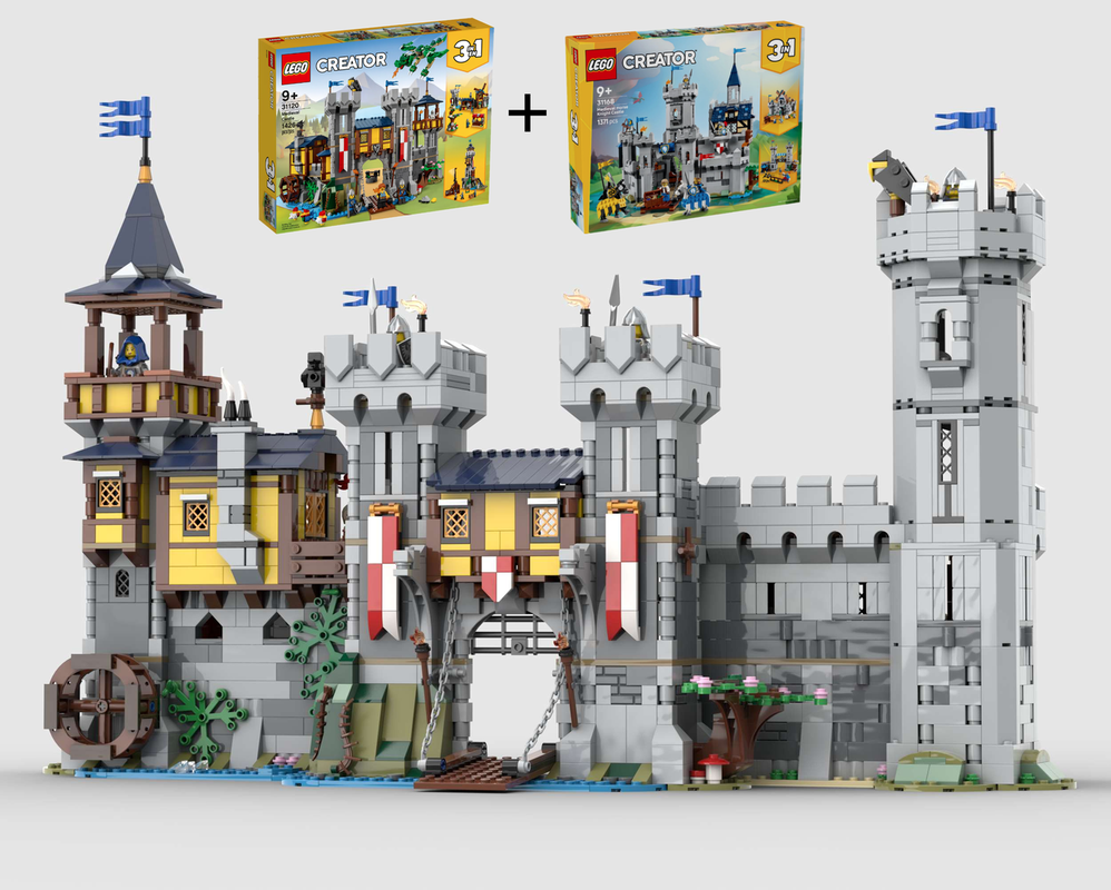 LEGO MOC-237810 Alliance Castle - Alternate Build of 31120 + 31168