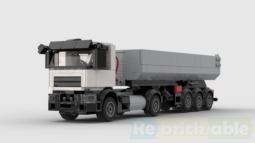 LEGO MOC-237816 Tipper trailer & 4x4 tractor by phigeon | Rebrickable ...