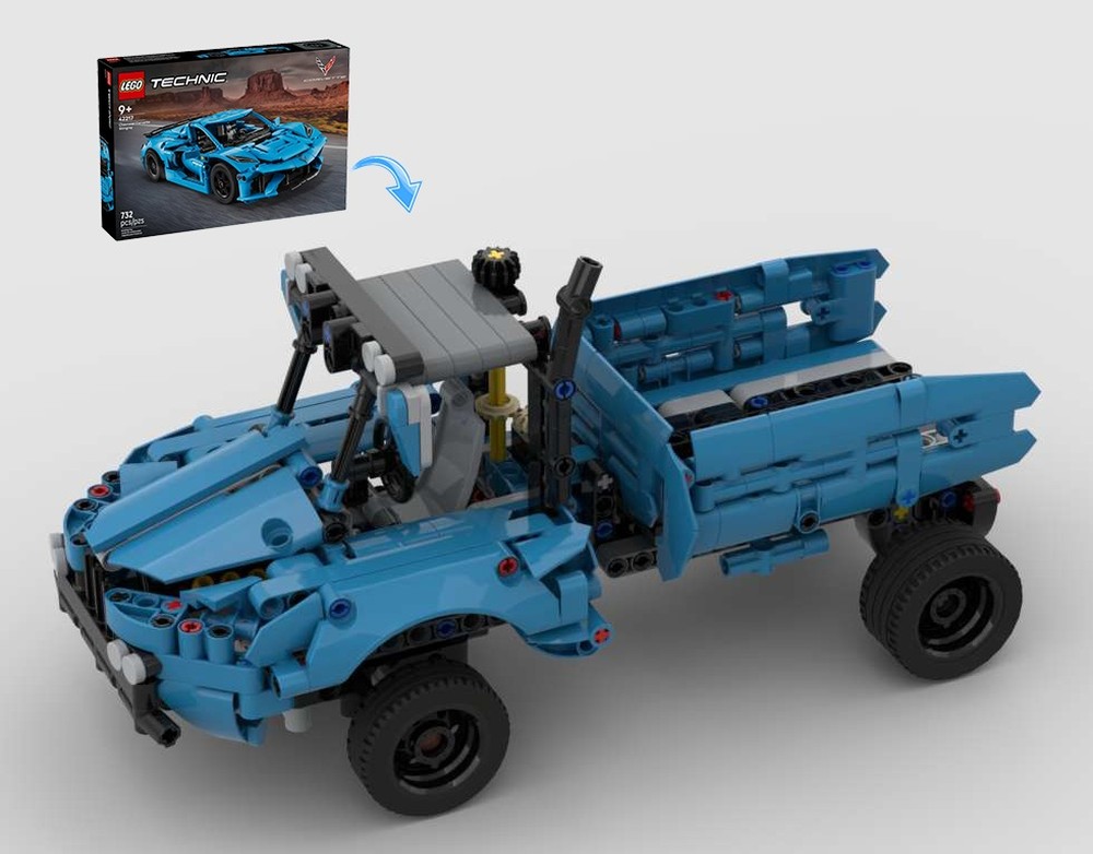 Dump Truck – 42217 Alternate Build