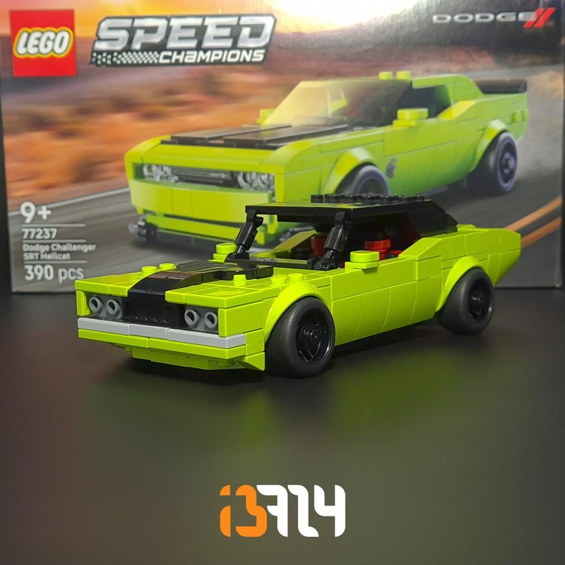 LEGO MOC 77237 Dodge Challenger 70s by ilyabuilder724