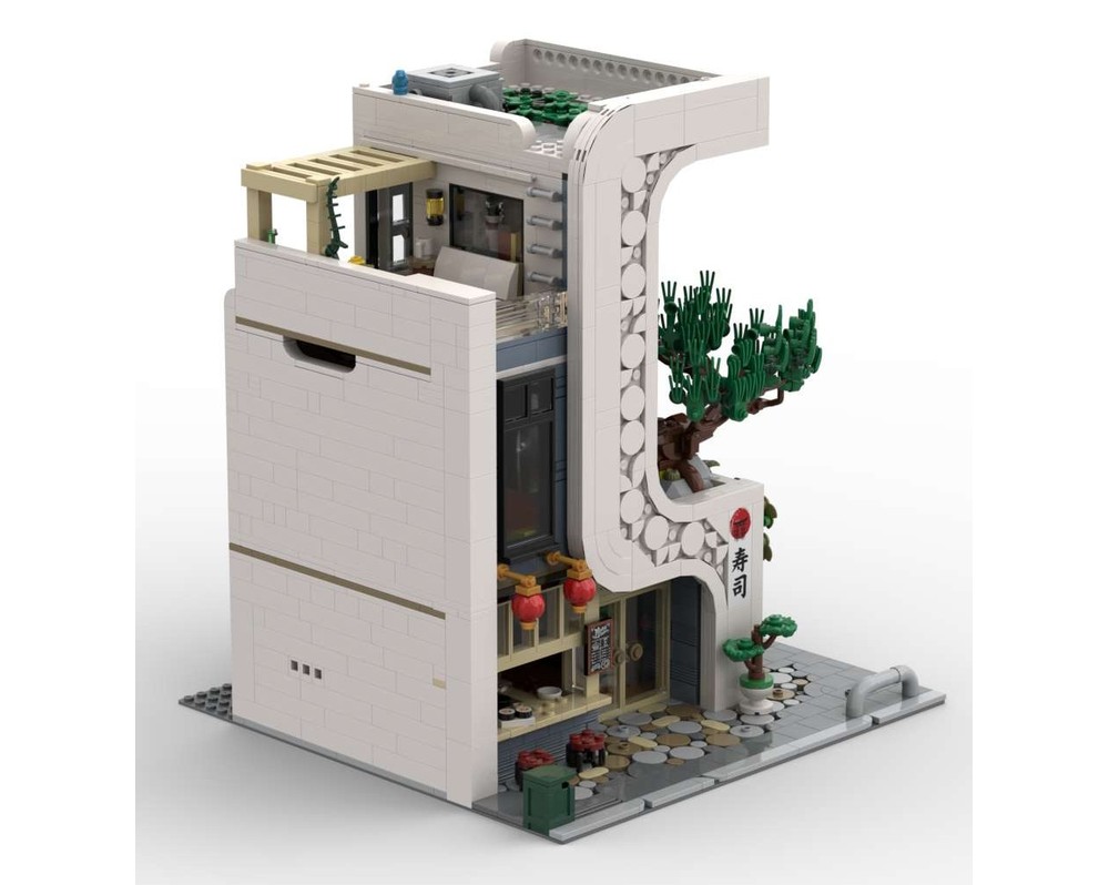 LEGO MOC-237866 Sushi House by xymato | Rebrickable - Build with LEGO