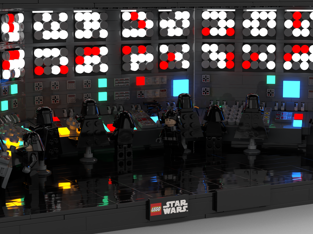 LEGO MOC-237883 SW Diorama Imperial Super Laser Fire control room on ...