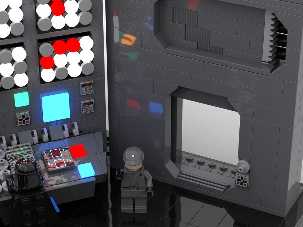 LEGO MOC-237883 SW Diorama Imperial Super Laser Fire control room on ...