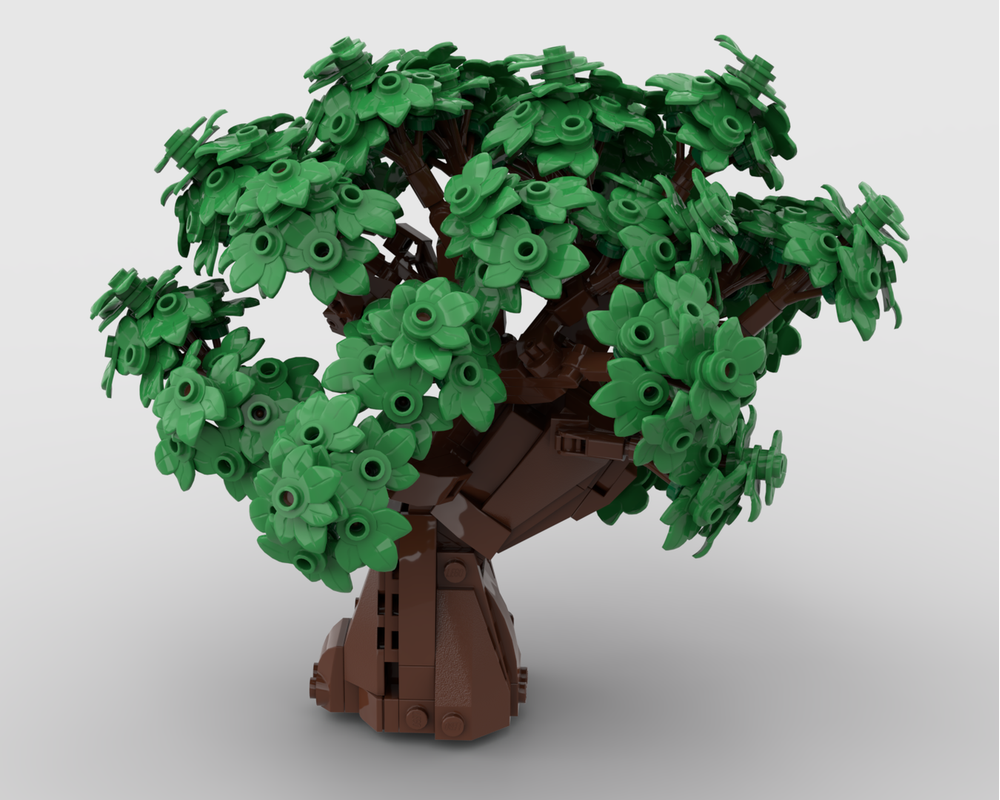 LEGO MOC-237926 Old Oak Tree by myBrickArt | Rebrickable - Build with LEGO