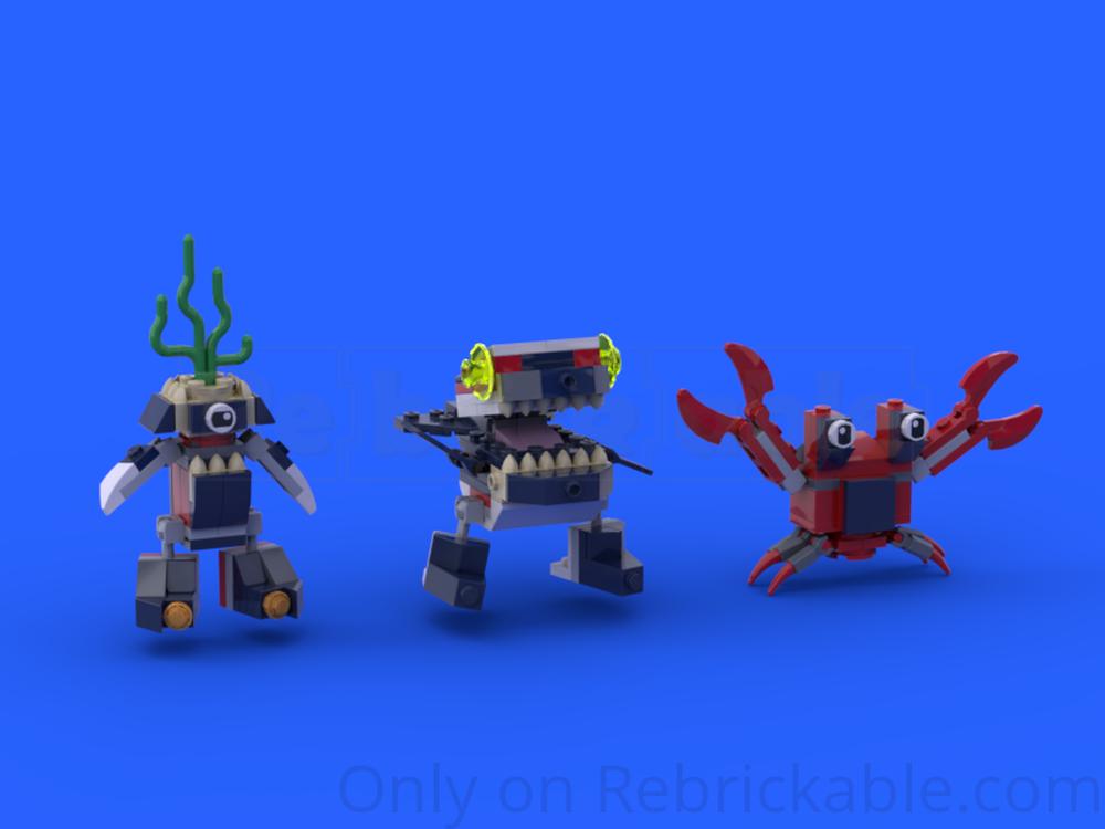 LEGO MOC-237988 The Deepseez by Sniffer_The_Builder | Rebrickable