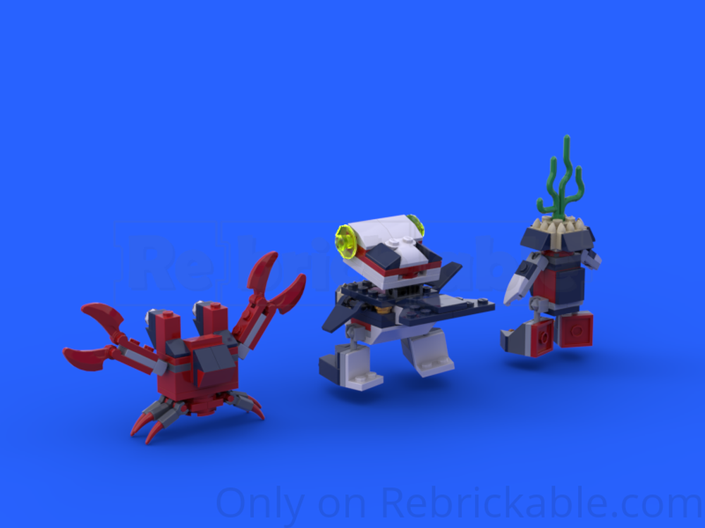 LEGO MOC-237988 The Deepseez by Sniffer_The_Builder | Rebrickable