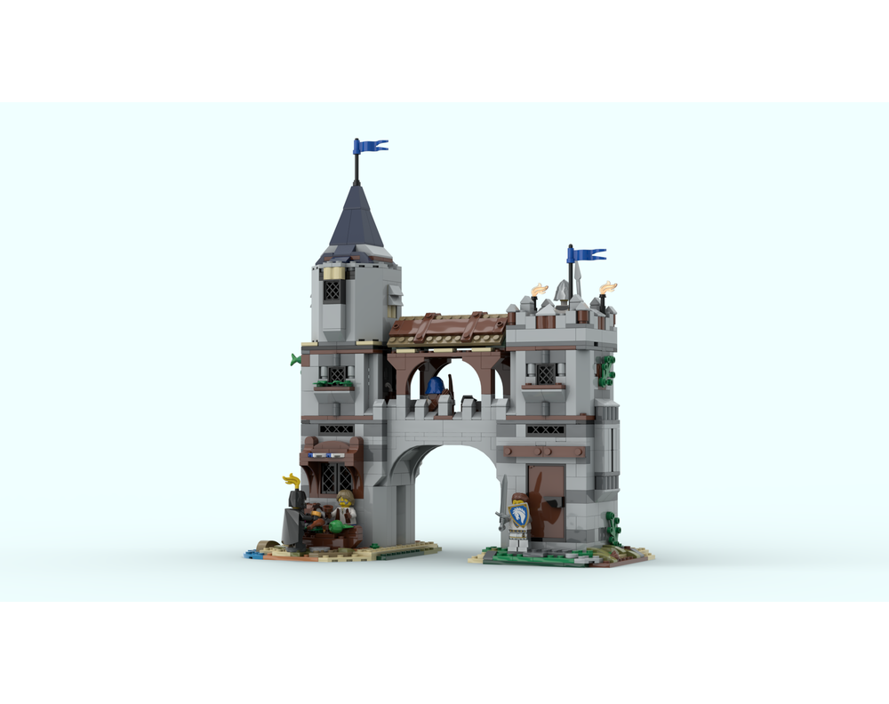 LEGO MOC-238053 Medieval Outpost - 31168 alternate (Medieval Horse ...
