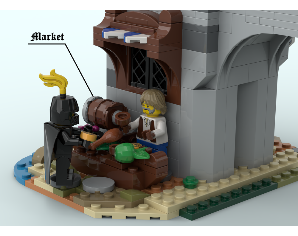 LEGO MOC-238053 Medieval Outpost - 31168 alternate (Medieval Horse ...