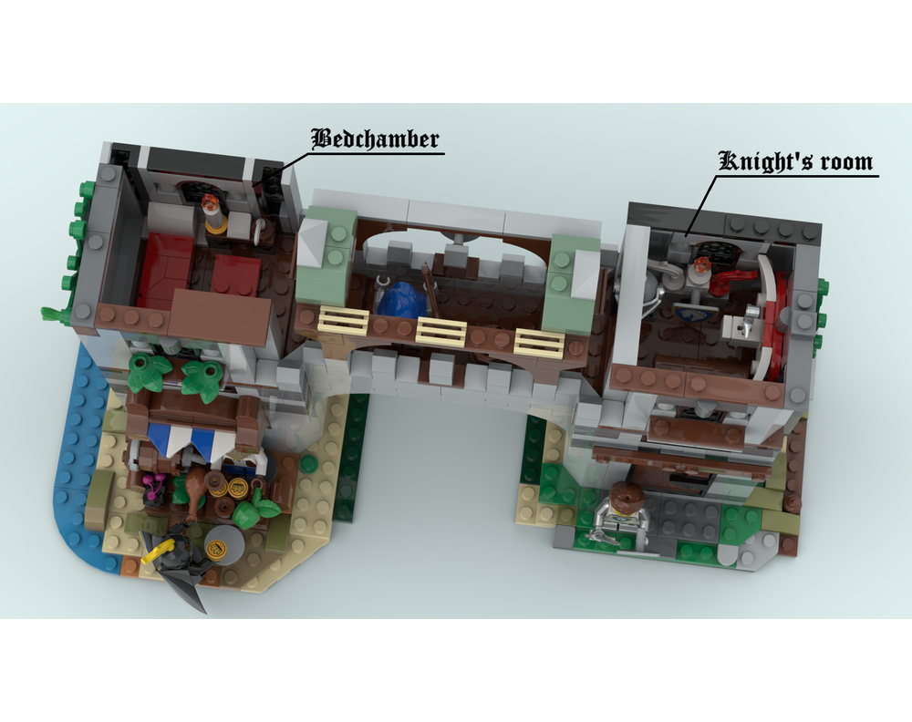 LEGO MOC-238053 Medieval Outpost - 31168 alternate (Medieval Horse ...