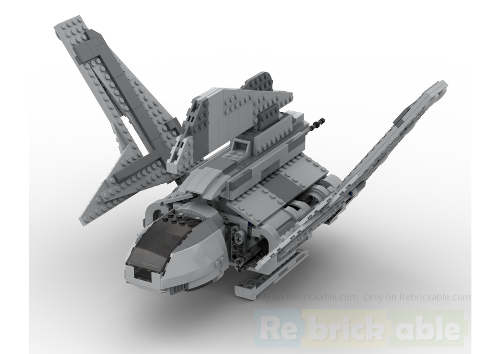 LEGO MOC Theta-class T-2c Shuttle by Fabian2 | Rebrickable - Build with ...