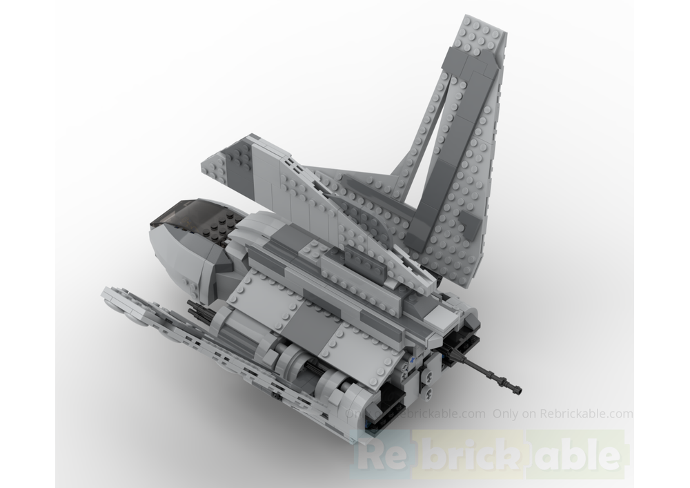LEGO MOC Theta-class T-2c Shuttle by Fabian2 | Rebrickable - Build with ...