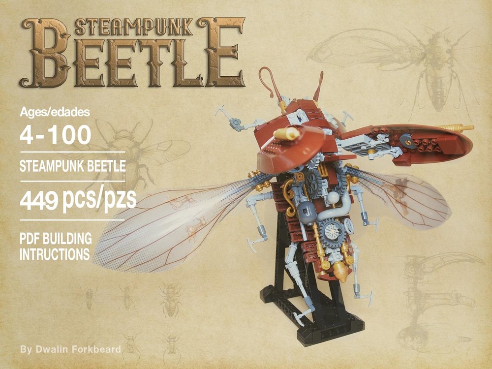 LEGO MOC-238060 Steampunk Beetle by Dwalin Forkbeard | Rebrickable ...