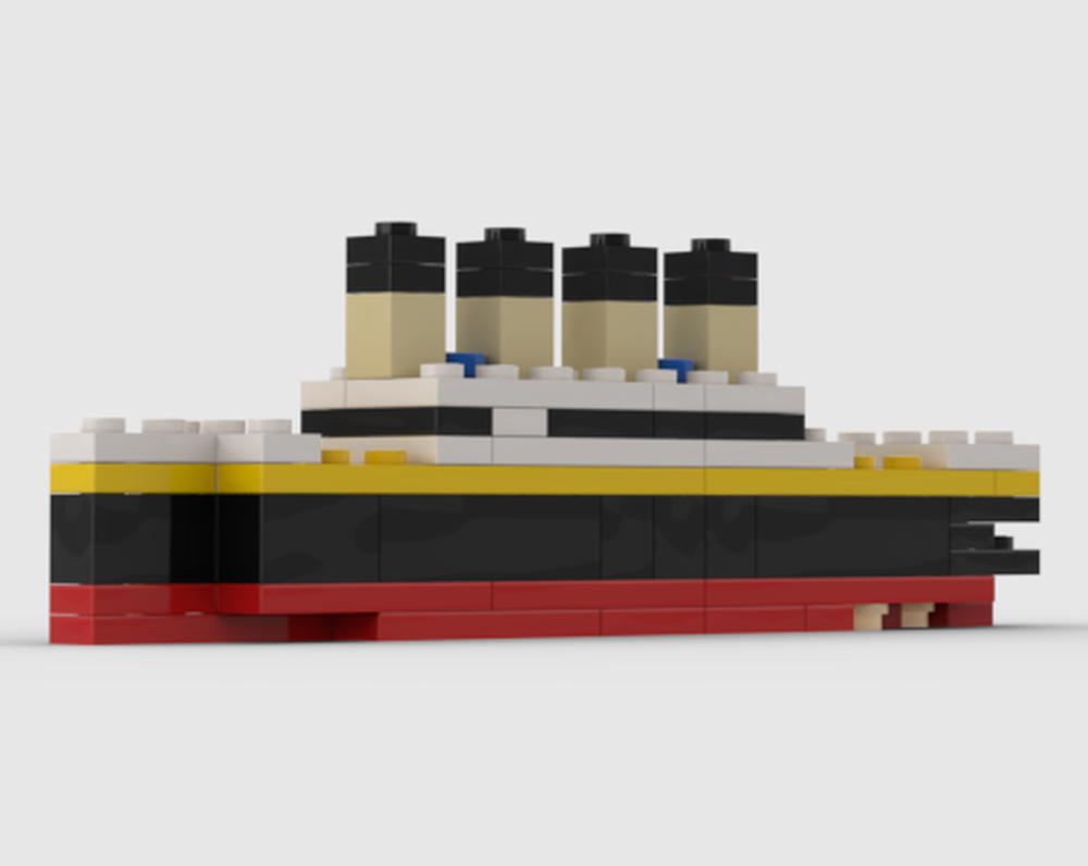 LEGO MOC Mini Titanic by YourAverageLegoEnthusiast | Rebrickable ...