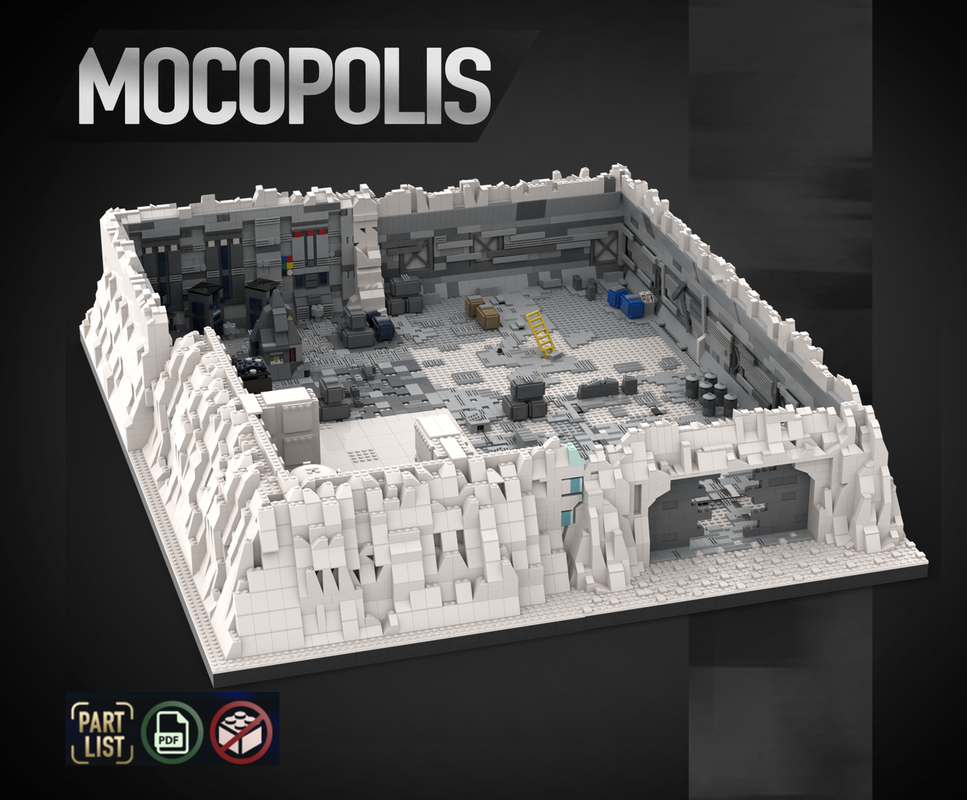 LEGO MOC-238099 Base Echo by MOCOPOLIS | Rebrickable - Build with LEGO