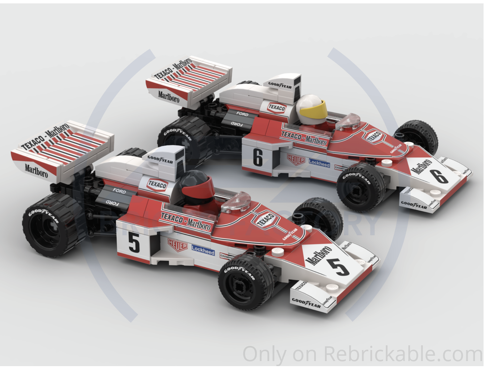 LEGO MOC-238114 F1 McLaren M23 (1974) by Pit Lane Bricks Factory