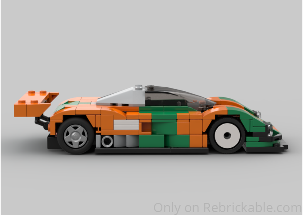 LEGO MOC-238129 Mazda 787B 1991 V2 (fixed stability!) by