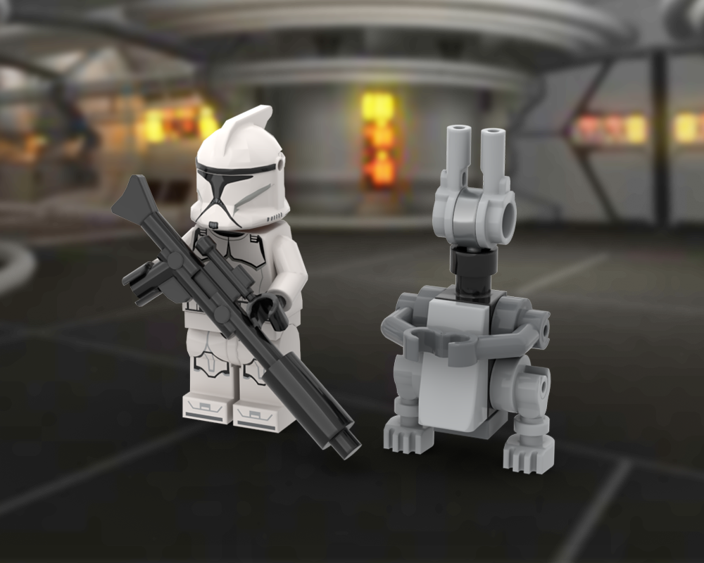 LEGO MOC-238130 LEP-Series Service Droid by Cyborg-Samurai ...